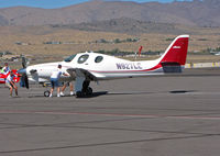 N927LE @ KRTS - 2008 Jcb 5 Inc EVOLUTION @ 2009 Reno Air Races with ground crew - by Steve Nation