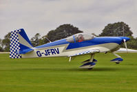 G-JFRV @ EGBK - 2004 Fisher J VANS RV-7A, c/n: PFA 323-13851 at 2010 LAA National Rally