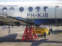 PH-KJB @ EHRD - Derelict at Rotterdam Airport , April 2009 - by Henk Geerlings