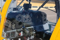 SE-LYH @ ESOW - Saab Safir cockpit.