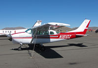 N1810Z @ KRTS - 1962 Cessna 210 @ 2009 Reno Air Races - by Steve Nation