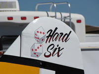 N2757 @ KRTS - Race #33, a 1941 AT-6C Midnight Rendezvous wears Royal Canadian colors and also carries Hard Six tail art (for T-6 Class heat) @ 2009 Reno Air Races - by Steve Nation
