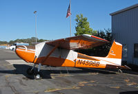 N4596B @ KAUN - 1955 Cessna 180 with cover @ Auburn, CA - by Steve Nation