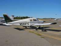 N5667S @ KAUN - 1966 Beech A23-19 in new Jaguar colors @ Auburn, CA - by Steve Nation