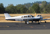 N9480N @ KAUN - 1969 Piper PA-28R-200 taxiing @ Auburn, CA - by Steve Nation