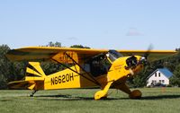 N6620H @ IA27 - Piper J3C-65 - by Mark Pasqualino