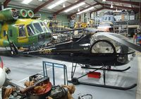 G-OAPR - Brantly B-2B at the hangar of the Helicopter Museum, Weston-super-Mare - by Ingo Warnecke