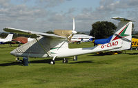 G-CIAO @ EGKH - SHOT AT HEADCORN - by Martin Browne