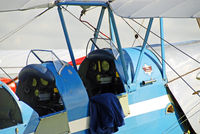 G-AJHS @ EGKH - COCKPIT CLOSE UP
