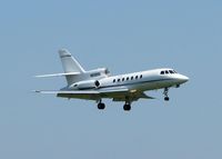 N838DB @ DTN - Landing on 32 at Shreveport's Downtown Airport. - by paulp