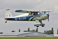 G-AJJU @ EGBK - 1946 Luscombe Airplane Corporation LUSCOMBE 8E, c/n: 2295 at 2010 LAA National Rally
