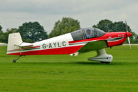 G-AYLC @ EGBK - 1964 Centre Est Aeronautique JODEL DR1051 (MODIFIED), c/n: 536 at 2010 LAA National Rally - by Terry Fletcher