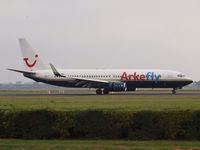 N739MA @ AMS - Arrival on the  Polderbaan  on Amsterdam airport - by Willem Goebel