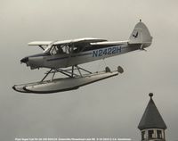 N2422H @ 52B - On final to Mossehead Lake ME - by J.G. Handelman