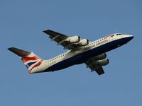 G-CFAA @ EHAM - Take off of the  Polderbaan  of Amsterdam airport. - by Willem Goebel