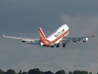 N741CK @ AMS - Take off of the  Polderbaan  of Amsterdam airport. - by Willem Goebel