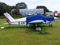 G-AWIT @ X9AN - at Andreas Airfield, IOM - by Chris Hall