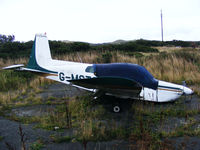 G-MSTC @ X9AN - AA-5 Cheetah which crashed at Andreas Airfield, IOM 17 June 2006 - by Chris Hall