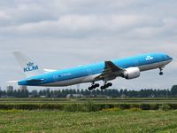 PH-BQA @ AMS - Take off of the   Polderbaan  of Amsterdam airport - by Willem Goebel