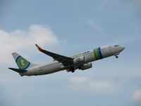 PH-HSS @ EHAM - Take off of the   Polderbaan  of Amsterdam airport - by Willem Goebel