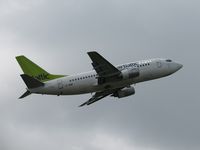 YL-BBP @ AMS - Take off of the   Polderbaan  of Amsterdam airport - by Willem Goebel