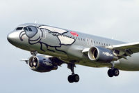 OE-LEC @ LOWL - Fly Niki Airbus A320-214 to approach on RWY27 in LOWL/LNZ