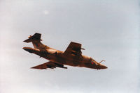 XX894 @ EGQS - Buccaneer S.2B of 208 Squadron returning to RAF Lossiemouth in the Summer of 1984. - by Peter Nicholson