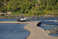 N666NY - Delaware River stop 9.18.10 on Wingdam Near New Hope PA - by Terry