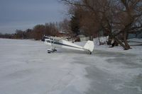 N71170 - N71170 on ice. - by John J. Keltgen