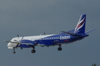 G-CFLU @ EGSH - Landing at Norwich. - by Graham Reeve