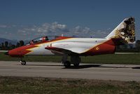 E25-87 @ LIPI - Spain - Air Force CASA C-101EB Aviojet With special tail(Decoration Commemorating the 25th anniversary of the Patrulla Aguila.) and world champion 2010 markings - by Delta Kilo