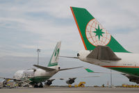 B-16407 @ LOWW - Eva Air Boeing 747-400 - by Dietmar Schreiber - VAP