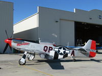 N44727 @ CMA - 1944 North American/Aero Classics P-51D MUSTANG 'Man-O-War', Packard ROLLS-ROYCE V-1650-7 Merlin 1,695 Hp - by Doug Robertson