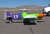 N6807C @ KRTS - Race #13 N-A-Rush is a  1982 Welniak-budde III M being towed back to hangar after mid-morning hear in Formula I Class @ 2009 Reno Air Races - by Steve Nation