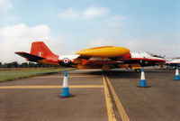 WK128 @ EGVA - Defence Test & Evaluation Organisation (DTEO) Canberra B.2, callsign Teebird 11, on display at the 1997 Intnl Air Tattoo at RAF Fairford. - by Peter Nicholson