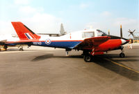 XS743 @ EGVA - Basset CC.1, callsign Tester 77, of the Empire Test Pilots School at Boscombe Down on display at the 1997 Intnl Air Tattoo at RAF Fairford. - by Peter Nicholson