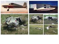 N121GD - Before and After crash - by M. Compton