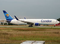 D-ABUA @ EDDF - Taking off rwy 18 - by Shunn311