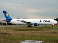 D-ABUI @ EDDF - Taking off rwy 18 - by Shunn311