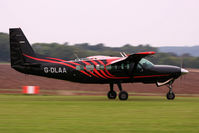 G-DLAA @ EGSP - Landing after another drop