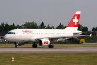 HB-IPU @ EGCC - Swiss International Air Lines - by Chris Hall