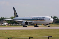 9V-SWL @ EGCC - Singapore Airlines - by Chris Hall