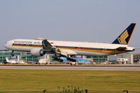 9V-SWL @ EGCC - Singapore Airlines - by Chris Hall