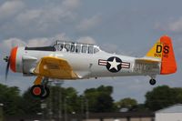 N645DS @ OSH - 1944 North American SNJ-5, c/n: 88-17678 - by Timothy Aanerud