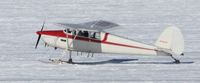 N3804V - While operating on skis, Forest Lake, MN