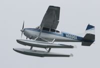 N9896X - While operating over Forest Lake, MN - by Lee Bakewell