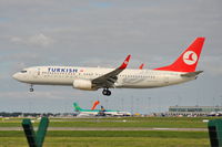TC-JGI @ EIDW - THY about to touch down - by Robert Kearney