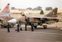 2425 @ EGVA - MiG-23ML Flogger of 41 SLT Czech Air Force on the flight-line at the 1997 Intnl Air Tattoo at RAF Fairford. - by Peter Nicholson