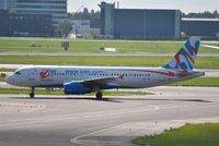 TC-IZL @ EHAM - Turkish charter taxiing for take-off