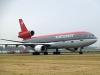 N225NW @ EHAM - Take off of the Polderbaan of Amsterdam airport - by Willem Goebel